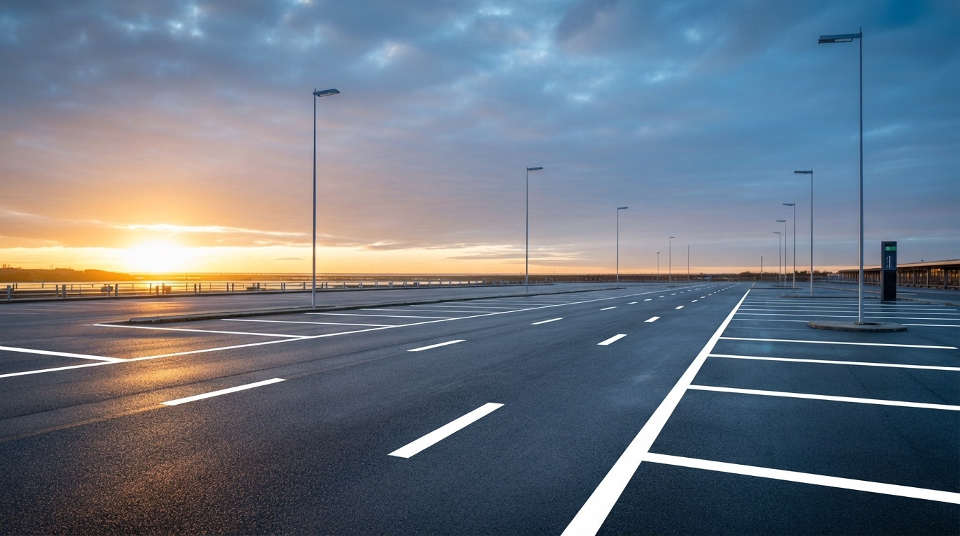 asfaltering parkering